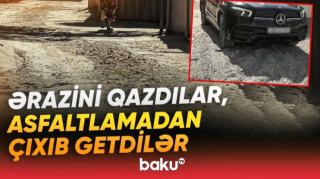 Nərimanovda həllini tapmayan YOL PROBLEMİ  - VİDEO