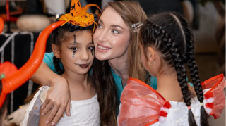 Alyona Əliyeva uşaqlar üçün təşkil olunmuş "Halloween" şənliyindən paylaşım edib - FOTO