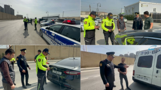 Qaradağda ekoloji reyd; yol polisi atmosferi çirkləndirən sürücüləri CƏRİMƏLƏDİ - VİDEO 