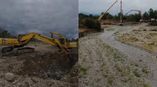 Xaçmaz rayonunda Caqacuq çayı üzərində yeni körpü inşa olunur 