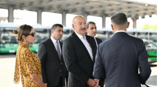 İlham Əliyevin Avropaya elektrik enerjisi ixracı planları Gürcüstan mətbuatında 