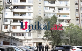 Bakıda DƏHŞƏT:  Ana oğlunu öldürüb özünü binadan atdı   - FOTOLAR