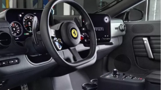Ferrari ilk elektrikli avtomobilində fiziki düymələrə üstünlük verib   - FOTO
