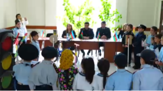 Gəncədə məktəblilərlə maarifləndirici görüş keçirilib - VİDEO