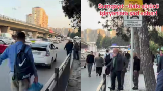 Sumqayıtdan gələn sürücülər “20 Yanvar”da harada sərnişin düşürə bilər? – VİDEO  