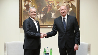 Bişkekdə Azərbaycan və İran prezidentlərinin görüşü keçirilib