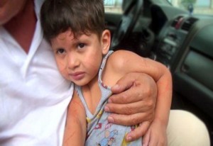 Nabranda itkin düşmüş uşaq: "Akula axtarırdım"