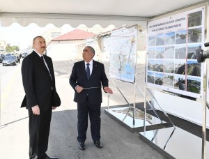 Prezident Lökbatan-Qobu avtomobil yolunun açılışını etdi - FOTO iştirak edib