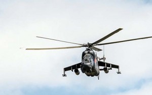 Rusiya hərbi vertolyotu Suriyada qəzaya düşüb, pilotlar ölüb