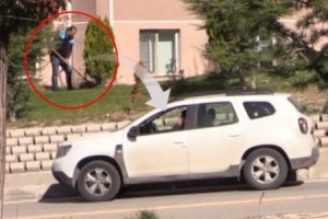 Polislərdən ağlagəlməz üsul: Cinayətkarlar belə yaxalandı – VİDEO