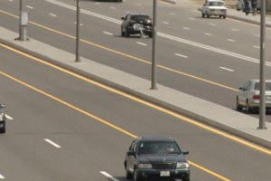 Bakı yollarında “Sarı zolaq” çəkilişi davam edir - VİDEO