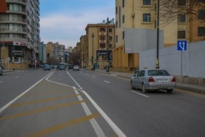 Bakının bəzi küçələrində sıxlıq azaldılıb - FOTO