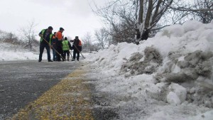 Ağsu dolaylarında hərəkət bərpa olundu - FOTO