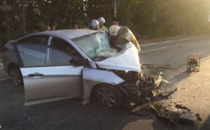 “VAZ” “Hyundai”la toqquşdu: 4 ölü, 2 yaralı - FOTO