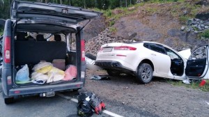 Hindistanda mikroavtobusla avtomobil toqquşdu: 5 ölü, 20 yaralı