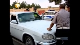 Qazaxda avtomobili yol polisinin üstünə sürdülər  - VİDEO