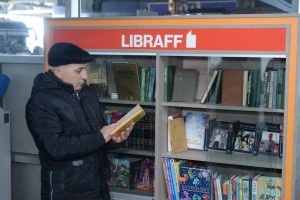 Avtovağzalda “LIBRAFF”ın oxu məntəqələri yaradıldı