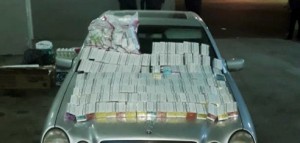 "Mercedes”dən külli miqdarda elektron siqaret aşkarlanıb - FOTO