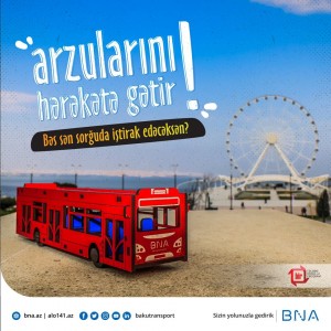 Bakı Nəqliyyat Agentliyi sorğuya başlayır - Sizə da sual verəcəklər