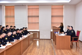 Polis Akademiyasında yeni mərhələ; kursantlara ixtisaslaşmlış mütəxəsisslər dərs keçir - FOTOSESSİYA 