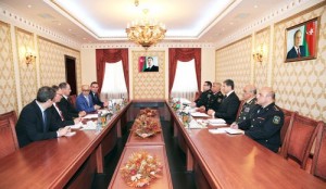 Vilayət Eyvazov İsrail Müdafiə Nazirliyinin Departament direktorunu qəbul edib