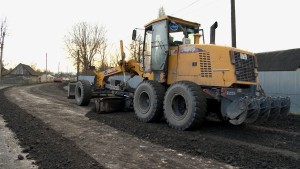 Balakəndə 18 min əhalinin istifadə etdiyi yol yenidən qurulur - FOTO