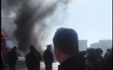 Şirvanda “Moskviç” yandı