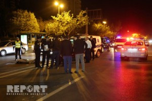 Mingəçevirdə zəncirvari yol qəzası baş verib