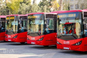 Bakıya daha 10 avtobus gətirildi: Bu marşrut xəttinə veriləcək - FOTO