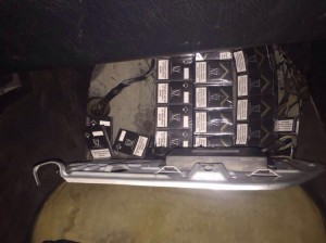 Avtomobildən külli miqdarda siqaret müsadirə olundu - FOTO