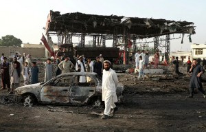 Minalanmış avtomobil partladıldı: 16 ölü, 119 yaralı - FOTO