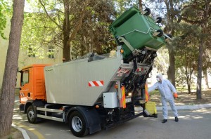 Xəstəxanalarda istifadə edilmiş geyim və tibb vasitələri xüsusi qaydada utilizasiya edilir - FOTO