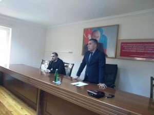 Polis Şöbəsində soyqırım qurbanlarının xatirəsi yad olunub - FOTO