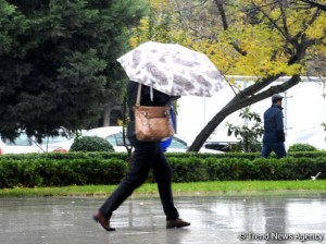 Bu günün havası - Çətir götürməyi unutmayın   