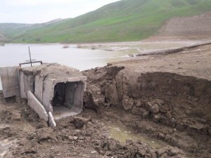 Şamaxıda bənd uçdu, kəndi su basdı? - VİDEO-FOTO