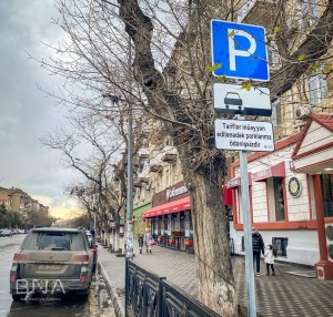 Bakıda bu parklanma yerləri tam ödənişsizdir - FOTOLAR