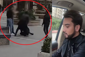 Faiq Ağayev "Tarqovı"da davaya düşdü; maşını saxladı və… - VİDEO