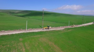 Şamaxı rayonunda 5 yaşayış məntəqəsinin yolu yenidən qurulur - FOTO