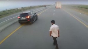 Bakıya toya gəlmişdi - İçkili halda yolda maşın vurdu