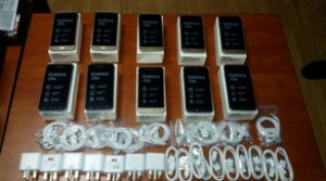 Avtomobildən mobil telefonlar müsadirə edilib