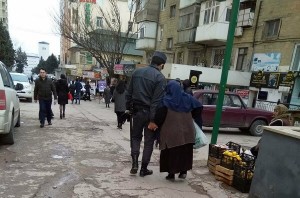 Bakıda polisdən nümunəvi addım - FOTO