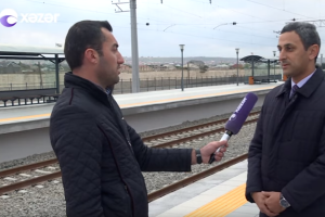 Bakı dairəvi dəmir yolu ilin sonuna kimi istifadəyə verilə bilər  - VİDEO
