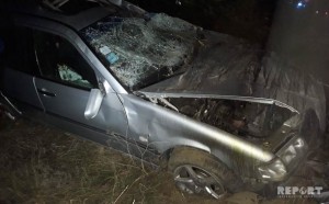 Tovuzda yol qəzası baş verib, xəsarət alanlar var - FOTO