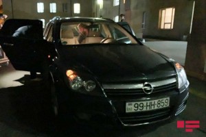 Abşeronda avtomobil piyadanı vurub - FOTO