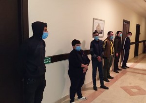 Lənkəranda karantin rejimini pozan şəxslər saxlanılıblar - FOTO