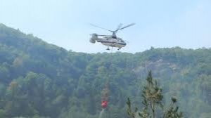 FHN-nin təyyarə və helikopteri hadisə yerinə göndərildi