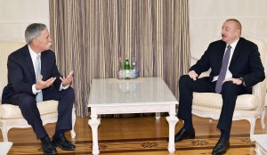Prezident İlham Əliyev Formula-1-in baş icraçı direktorunu qəbul edib - FOTO