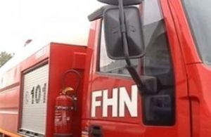 Qaraj və içindəki avtomobil yandı - Bakıda