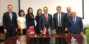 Azərbaycan və Latviya arasında beynəlxalq avtomobil daşımaları ilə bağlı Protokol imzalanıb - FOTOLAR