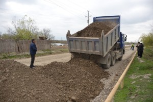 Zərdabda 11 km uzunluğunda yol yenidən qurulur – FOTO + VİDEO